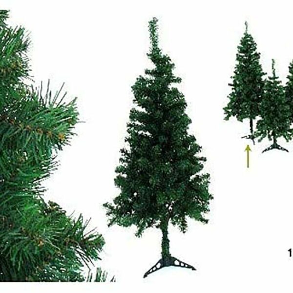 Christmas Tree Green PVC Polyethylene 90 x 90 x 180 cm - Image 2