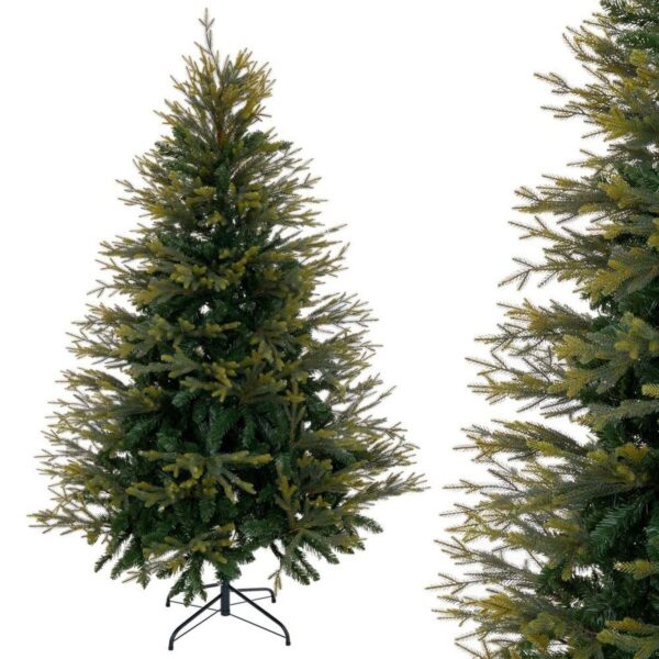 Christmas Tree Green PVC Polyethylene Metal 210 cm - Image 2