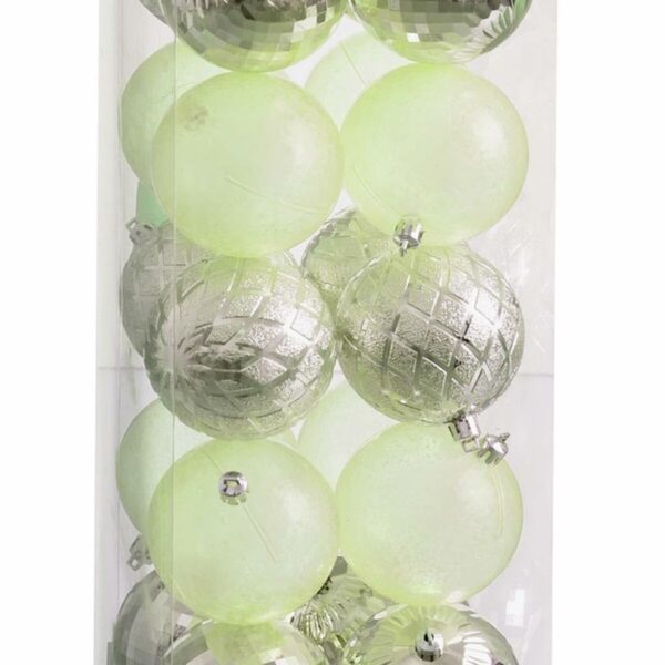 Christmas Baubles Green 8 x 8 x 8 cm (20 Units) - Image 3