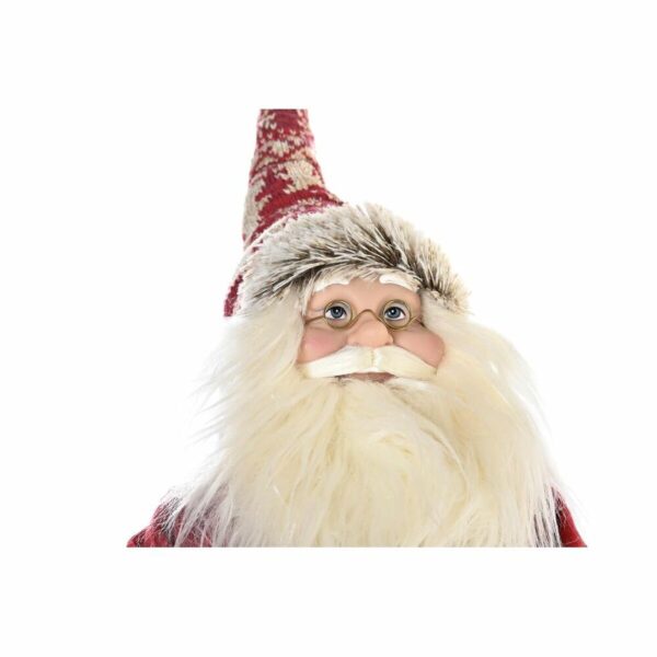 Decorative Figure DKD Home Decor Red Grey Wood Father Christmas 42 x 22 x 48 cm - Image 2