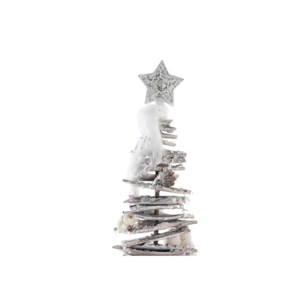 Christmas Tree DKD Home Decor Natural Birch Snowfall 34 x 34 x 102 cm - Image 2