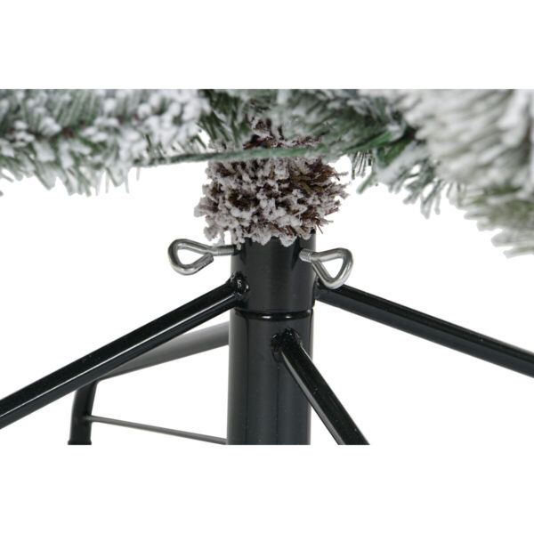 Christmas Tree DKD Home Decor White Green Polyethylene Snowfall 140 x 140 x 210 cm - Image 4