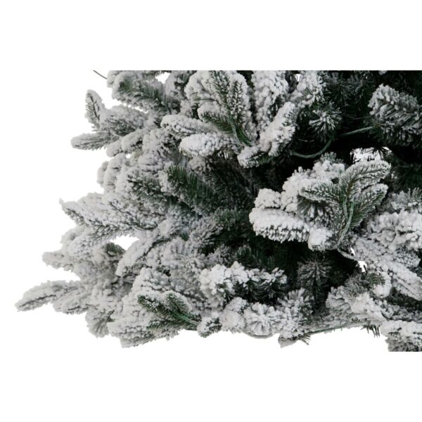 Christmas Tree DKD Home Decor White Green Polyethylene Snowfall 140 x 140 x 210 cm - Image 3