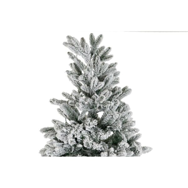 Christmas Tree DKD Home Decor White Green Polyethylene Snowfall 140 x 140 x 210 cm - Image 4