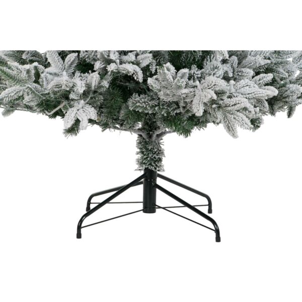 Christmas Tree DKD Home Decor White Green Polyethylene Snowfall 140 x 140 x 210 cm - Image 3