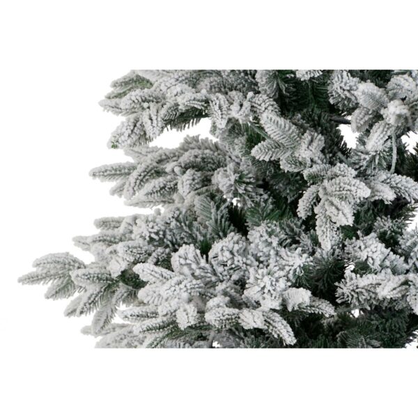 Christmas Tree DKD Home Decor White Green Polyethylene Snowfall 140 x 140 x 210 cm - Image 4
