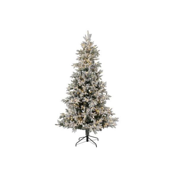 Christmas Tree DKD Home Decor White Green Polyethylene Snowfall 140 x 140 x 210 cm - Image 7