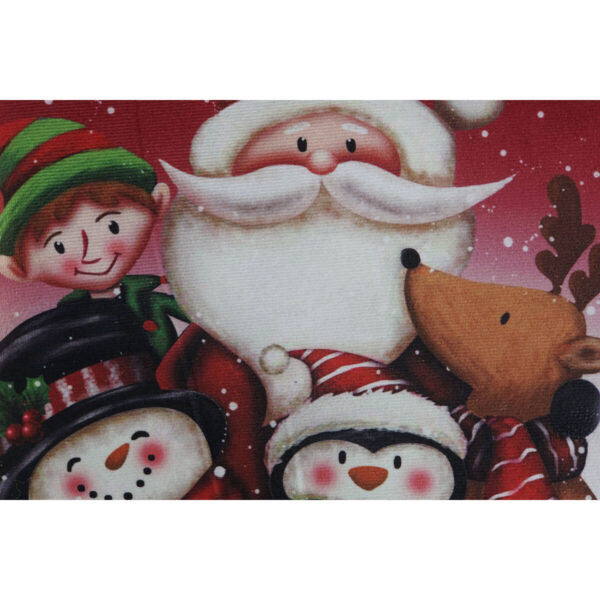 Cushion DKD Home Decor Christmas Multicolour Polyester 40 x 10 x 40 cm (2 Units) - Image 3