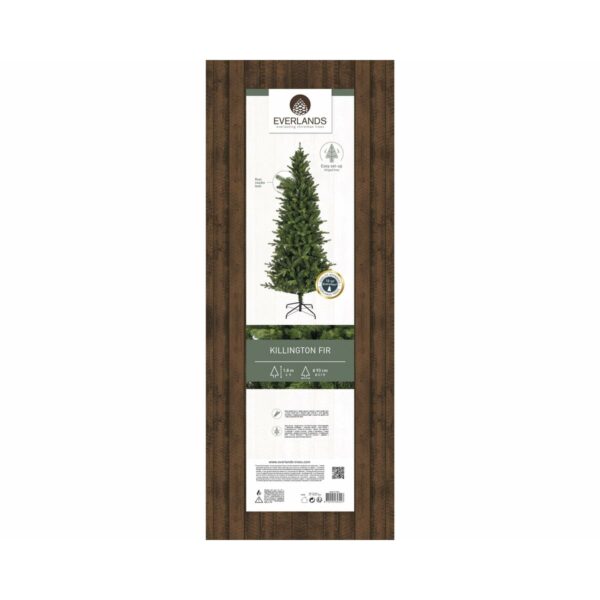 Christmas Tree Everlands Killington Green PVC Metal polystyrene Fir Ø 93 x 180 cm - Image 6