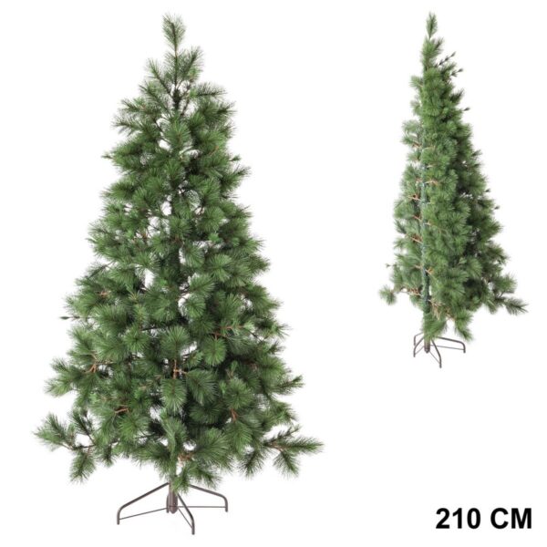 Christmas Tree Green PVC Metal Polyethylene 120 x 120 x 210 cm - Image 2