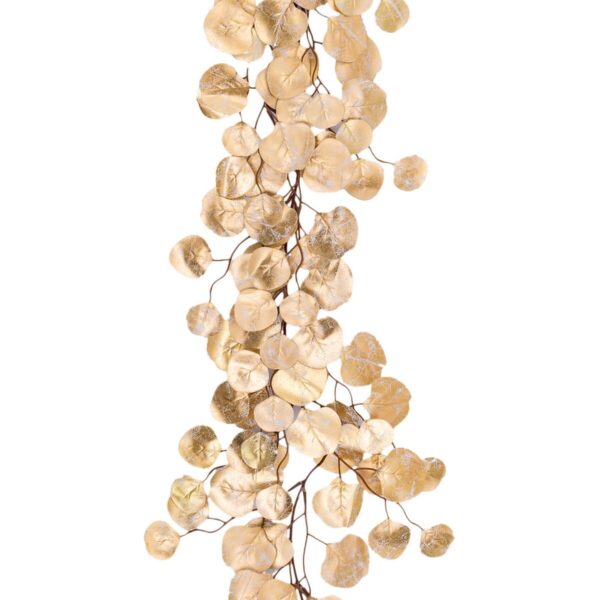 Christmas garland Gold Plastic 8 x 8 x 120 cm - Image 2