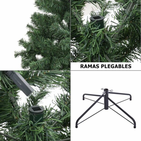 Christmas Tree Green PVC 60 x 60 x 150 cm - Image 3