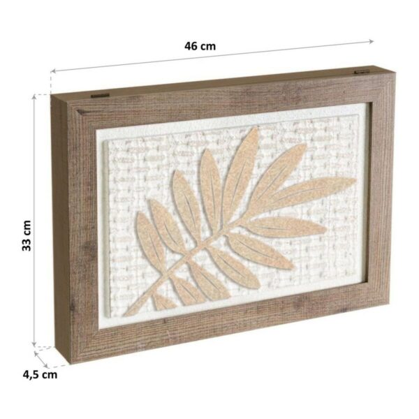 Decorative box Versa MDF Wood (4,5 x 33 x 46 cm) - Image 2