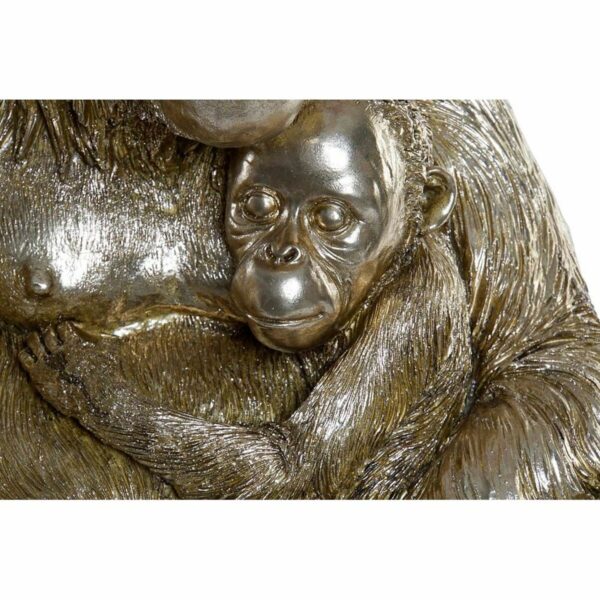 Decorative Figure DKD Home Decor RF-170825 Golden Colonial 39 x 39 x 50 cm Leaf of a plant - Image 2