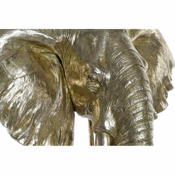 Decorative Figure DKD Home Decor Black Golden Elephant Oriental 60 x 36 x 73 cm - Image 2