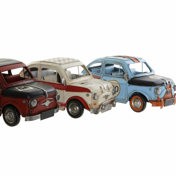 Vehicle DKD Home Decor 27 x 13 x 12 cm Car Vintage (3 Pieces) - Image 3