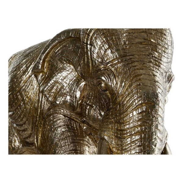 Decorative Figure DKD Home Decor RF-177265 Golden Resin Elephant Colonial 83 x 32 x 56 cm - Image 2