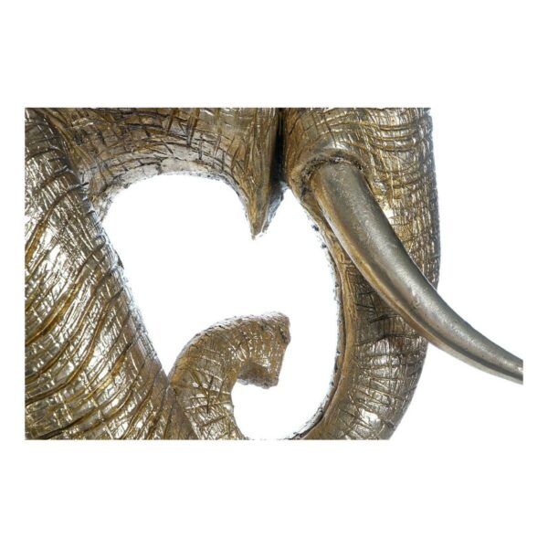 Decorative Figure DKD Home Decor RF-177265 Golden Resin Elephant Colonial 83 x 32 x 56 cm - Image 4