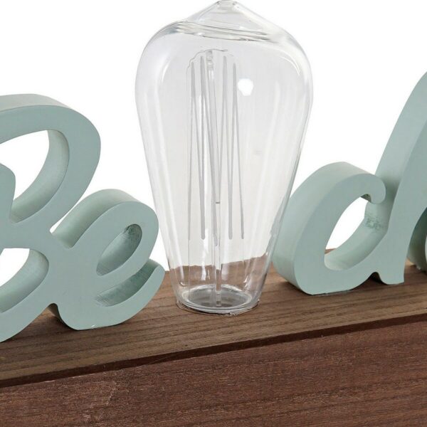 Decorative Figure DKD Home Decor Beach LED Green Navy Blue Mediterranean 34 x 8 x 16 cm (2 Units) - Image 3