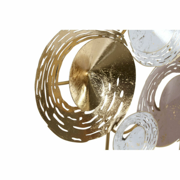 Decorative Figure DKD Home Decor 65,4 x 9 x 51 cm Abstract Blue Golden Brown Modern (2 Units) - Image 3
