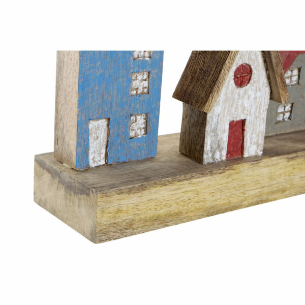 Decorative Figure DKD Home Decor Multicolour Iron Houses (60 x 10 x 24 cm) - Image 2