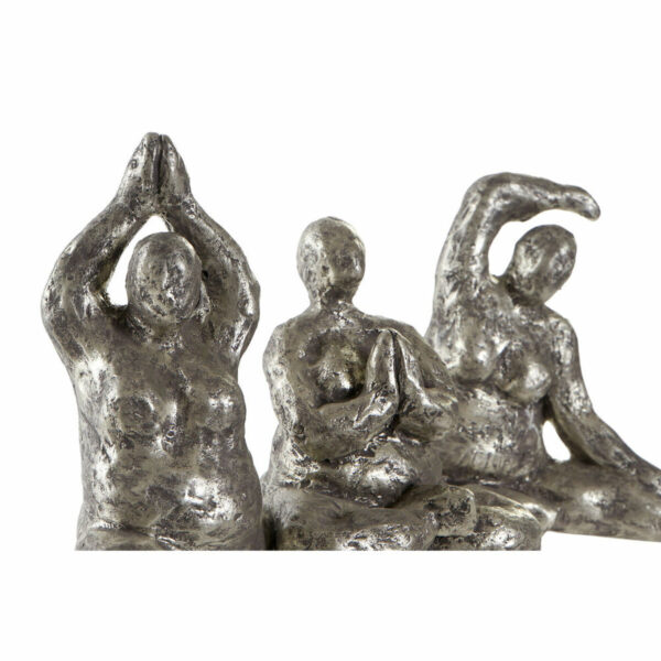 Decorative Figure DKD Home Decor 11 x 22,5 x 17 cm Golden Yoga (3 Units) - Image 2