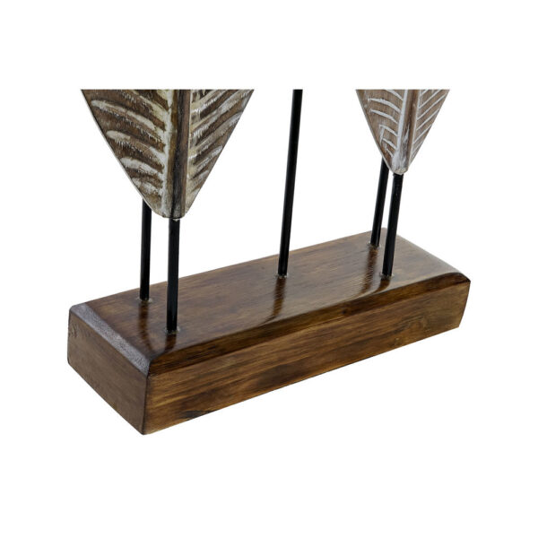 Decorative Figure DKD Home Decor Bamboo Iron Sheets (33 x 10 x 81 cm) - Image 2