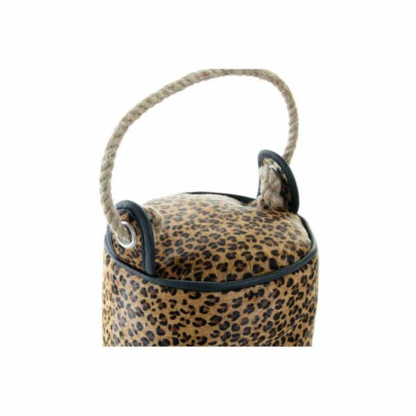 Door stop DKD Home Decor Leopard 19 x 19 x 19 cm - Image 3