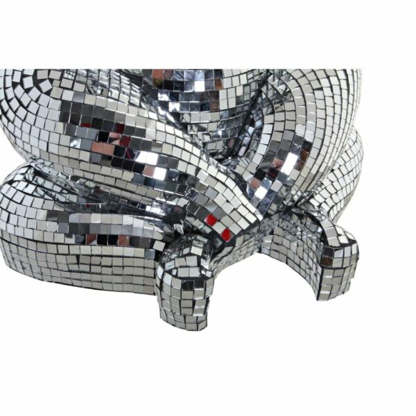 Decorative Figure DKD Home Decor Silver Resin Gorilla (35 x 31 x 46 cm) - Image 2