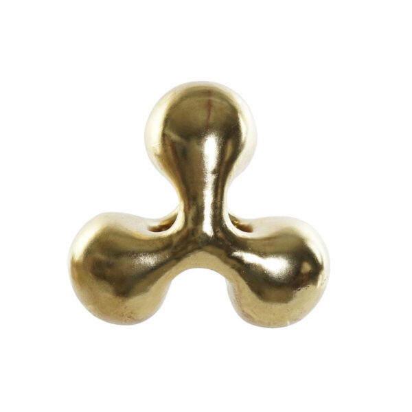 Decorative Figure DKD Home Decor 28,5 x 18 x 26 cm Abstract Golden - Image 2