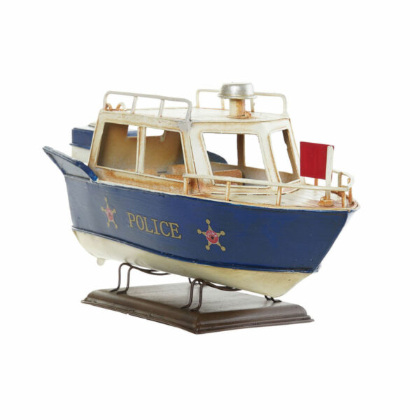 Decorative Figure DKD Home Decor Blue White Ship Vintage 27 x 10,5 x 14 cm (2 Units) - Image 2