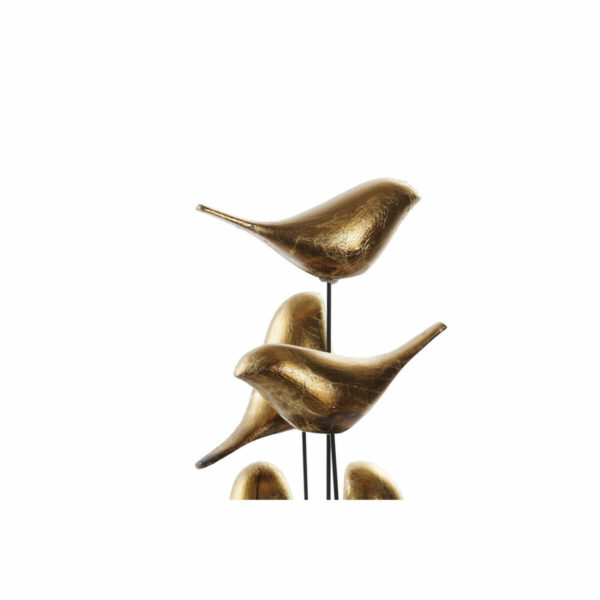 Decorative Figure DKD Home Decor Crystal Resin Birds (17 x 17 x 32 cm) - Image 3