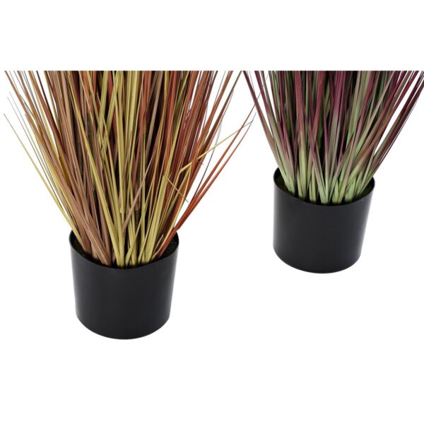 Decorative Plant DKD Home Decor Orange Polyethylene Burgundy PVC 30 x 30 x 150 cm (2 Units) - Image 3