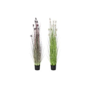 Decorative Plant DKD Home Decor 40 x 40 x 150 cm Pink Lilac Polyethylene PVC (2 Units)
