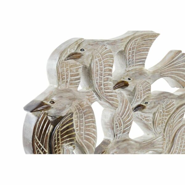 Decorative Figure DKD Home Decor Beige Iron Birds (38 x 11,5 x 54 cm) - Image 2