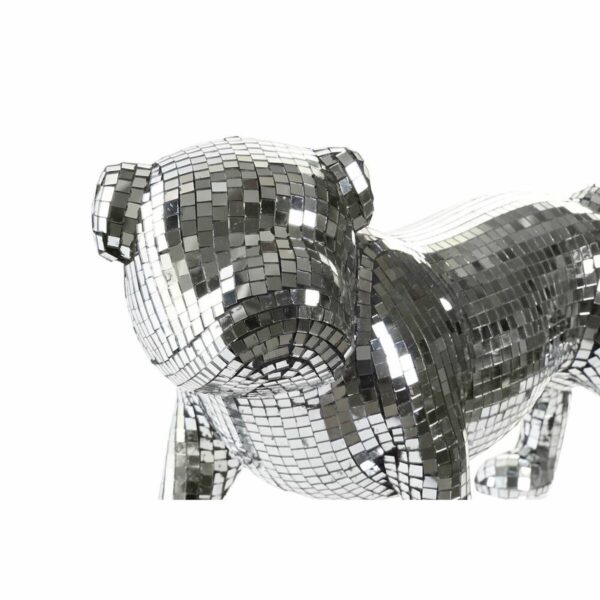 Decorative Figure DKD Home Decor English Silver Bulldog Resin Modern (45,5 x 21,5 x 25 cm) - Image 2