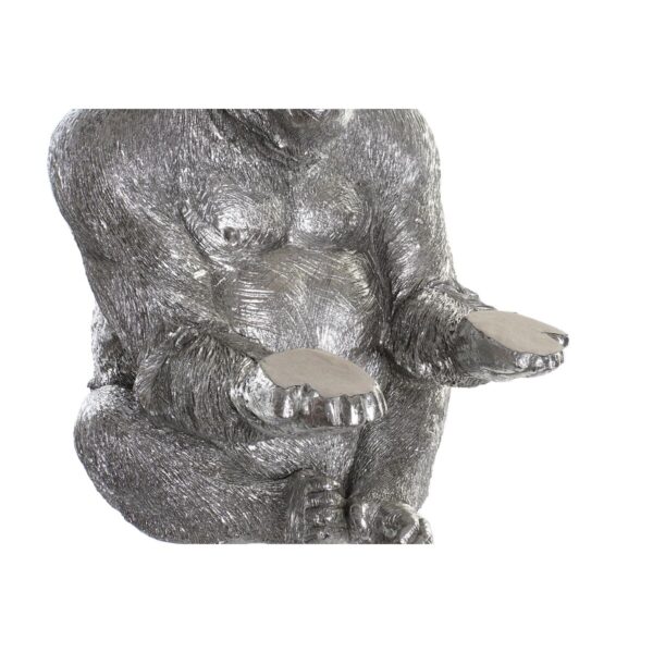 Decorative Figure DKD Home Decor Silver Colonial Gorilla 38 x 55 x 52 cm - Image 3