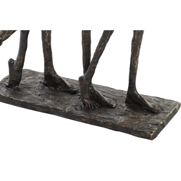 Decorative Figure DKD Home Decor 23 x 8,5 x 39 cm Copper Family - Image 3