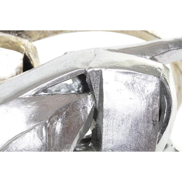 Decorative Figure DKD Home Decor 46,5 x 10 x 18 cm Silver Golden Panther (2 Units) - Image 2