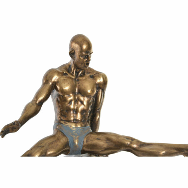 Decorative Figure DKD Home Decor Golden Resin Gymnast Modern (36 x 19 x 46 cm) - Image 2