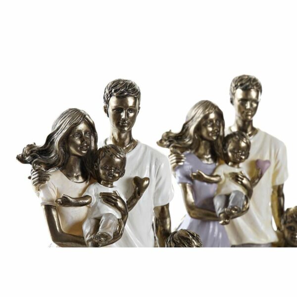 Decorative Figure DKD Home Decor 17,5 x 8,5 x 26 cm Golden Family (2 Units) - Image 2