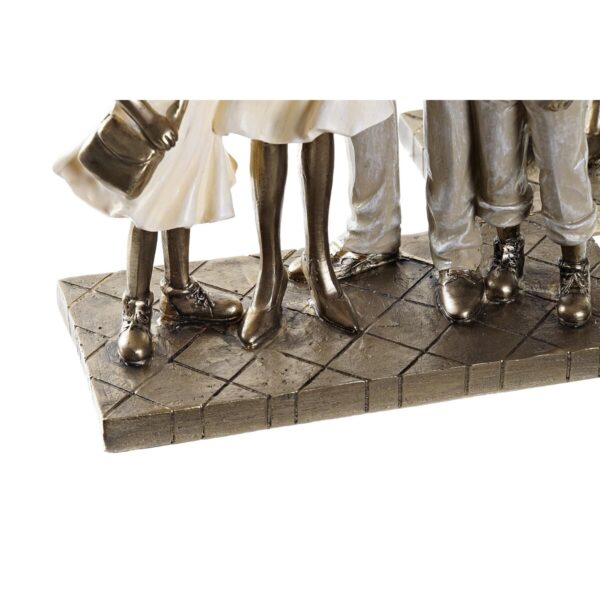 Decorative Figure DKD Home Decor 17,5 x 8,5 x 26 cm Golden Family (2 Units) - Image 3