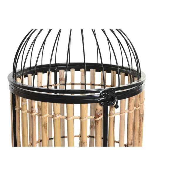 Decorative cage DKD Home Decor Natural 38 x 38 x 61,6 cm (3 Pieces) - Image 3