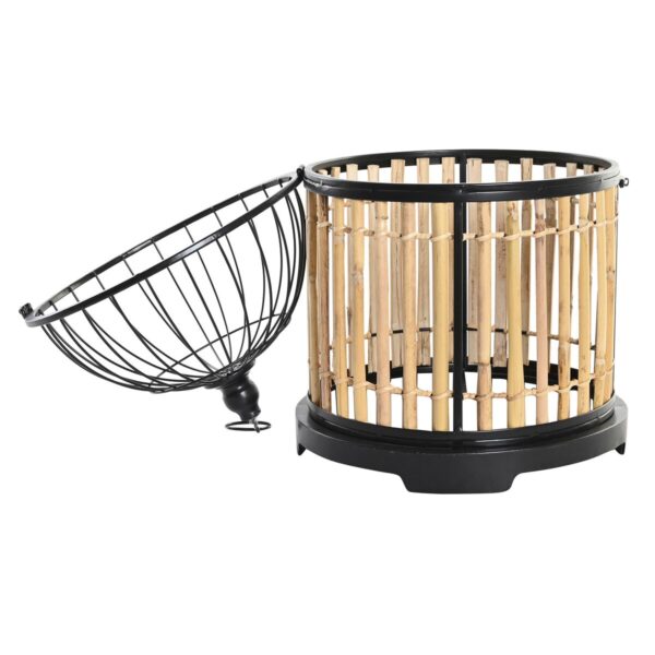 Decorative cage DKD Home Decor Natural 38 x 38 x 61,6 cm (3 Pieces) - Image 2