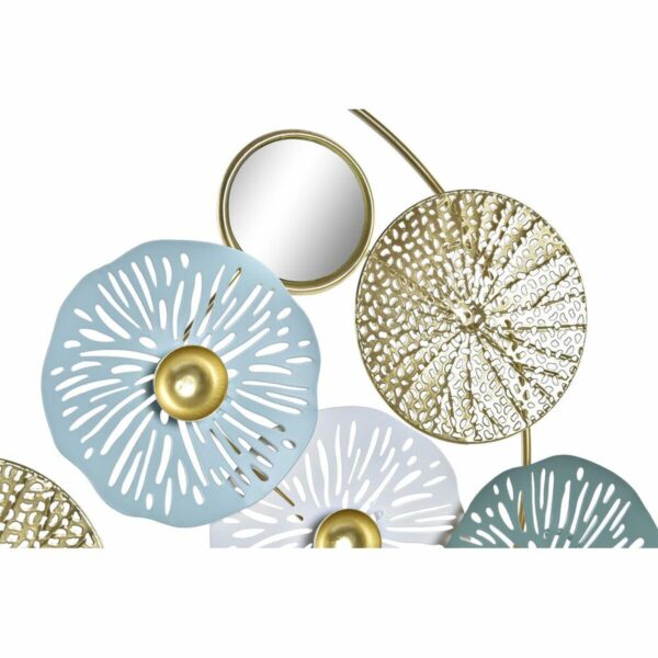 Decorative Figure DKD Home Decor Mirror Golden Metal (44 x 8 x 46 cm) - Image 4
