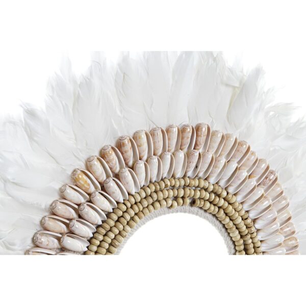 Decorative Figure DKD Home Decor Iron Feather (50 x 12,5 x 59 cm) - Image 3