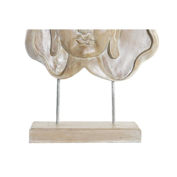 Decorative Figure DKD Home Decor 36 x 11 x 63 cm Natural Buddha Stripped - Image 3