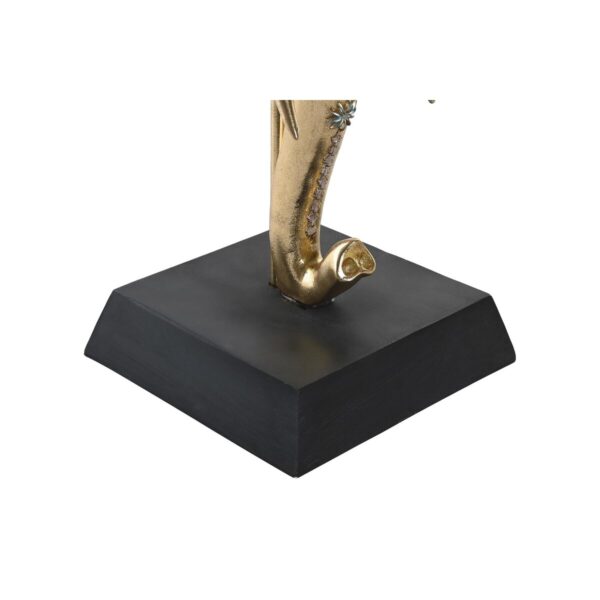 Decorative Figure DKD Home Decor Black Golden Elephant Colonial 43 x 22 x 55,5 cm - Image 3