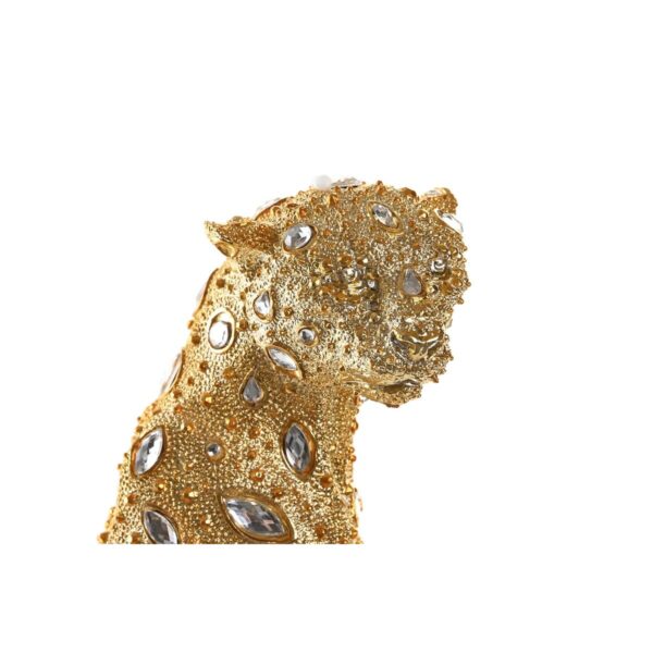 Decorative Figure DKD Home Decor Leopard Resin Modern (23,5 x 15 x 37 cm) - Image 3