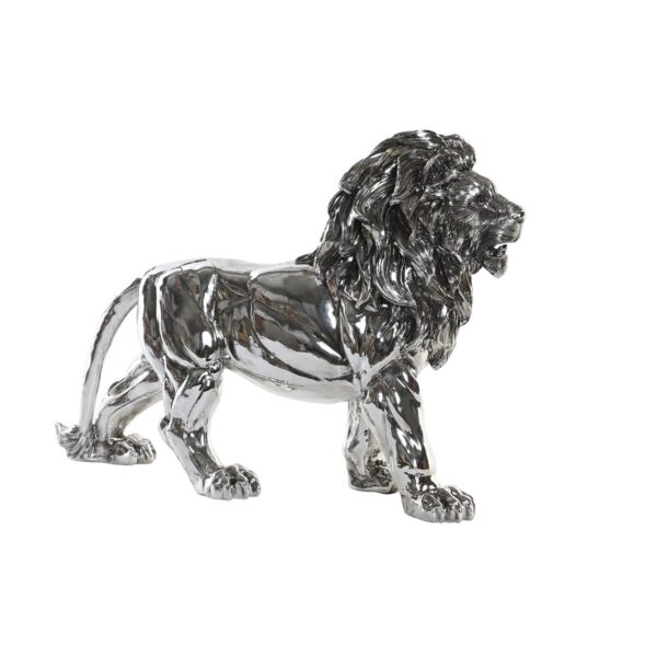 Decorative Figure DKD Home Decor Silver Lion Modern 55,5 x 17,5 x 38,5 cm - Image 2